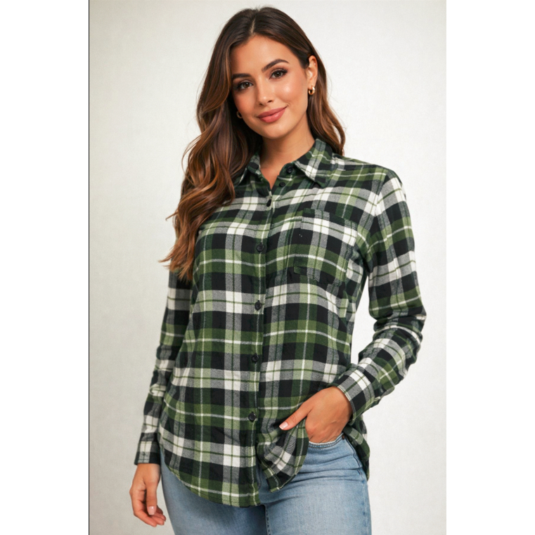 Camisa Xadrez Quadriculado M,G,GG, Manga Longa Tecido flanela premiun