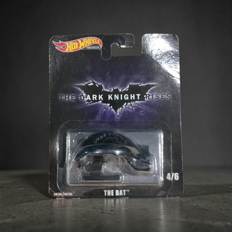 HOT WHEELS SÉRIE THE DARK KNIGHT RISES BATMAN.