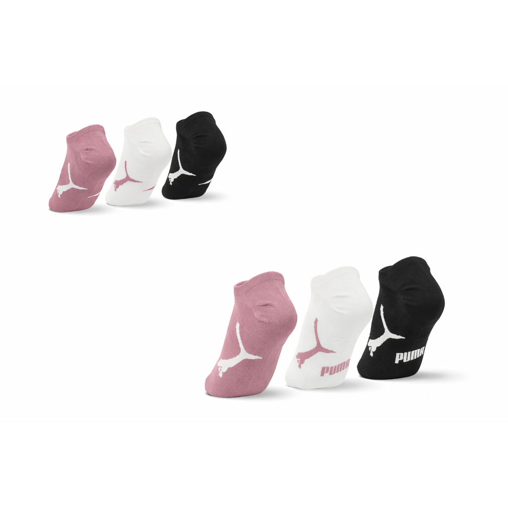 Kit 3 pares meia Puma Feminina