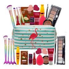 Kit de Maquiagem 8 Peças Essencial Beleza Completa em Oferta na Shopee