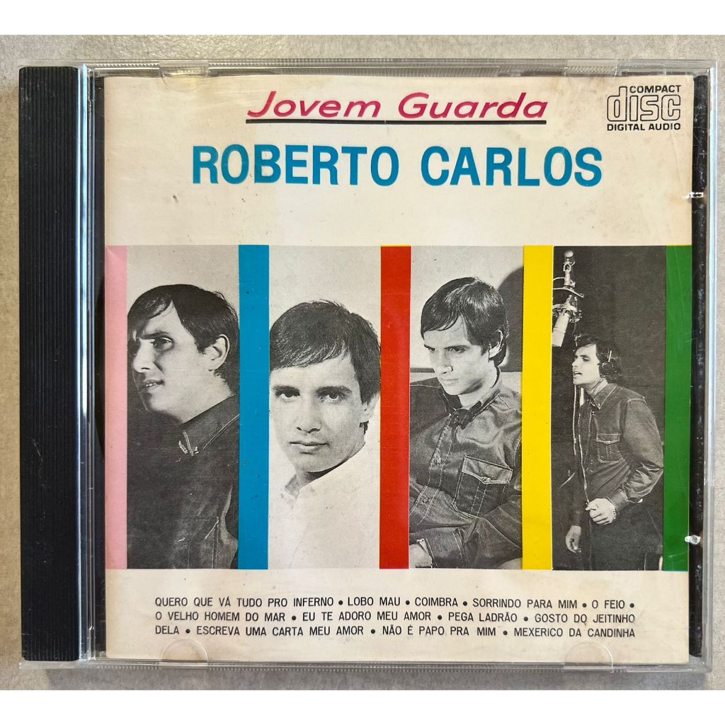 Cd Roberto Carlos 1987 Jovem Guarda, Original Cbs Raro