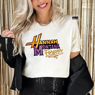 Camiseta Série Hannah Montana Forever Miley Cyrus Pop Moda em Oferta na Shopee