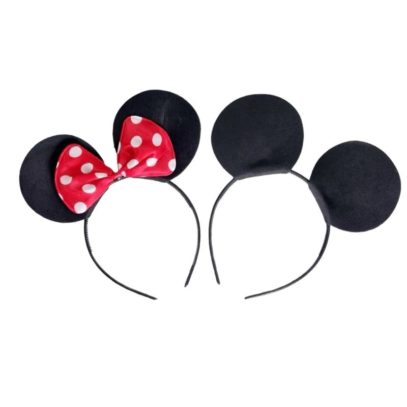 tiara Minnie e Mickey kit com 18 unidades em Oferta na Shopee