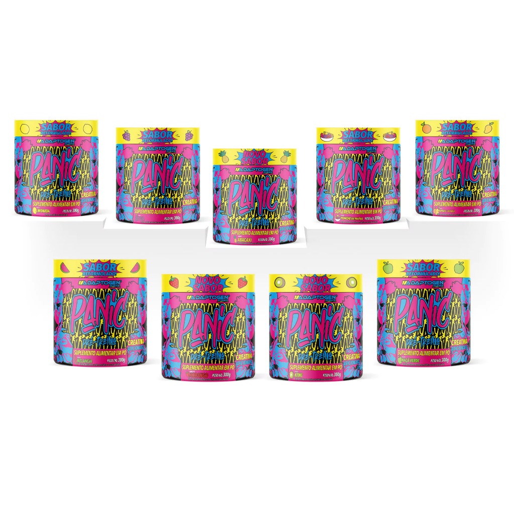 Pré Treino Panic 300g Adaptogen