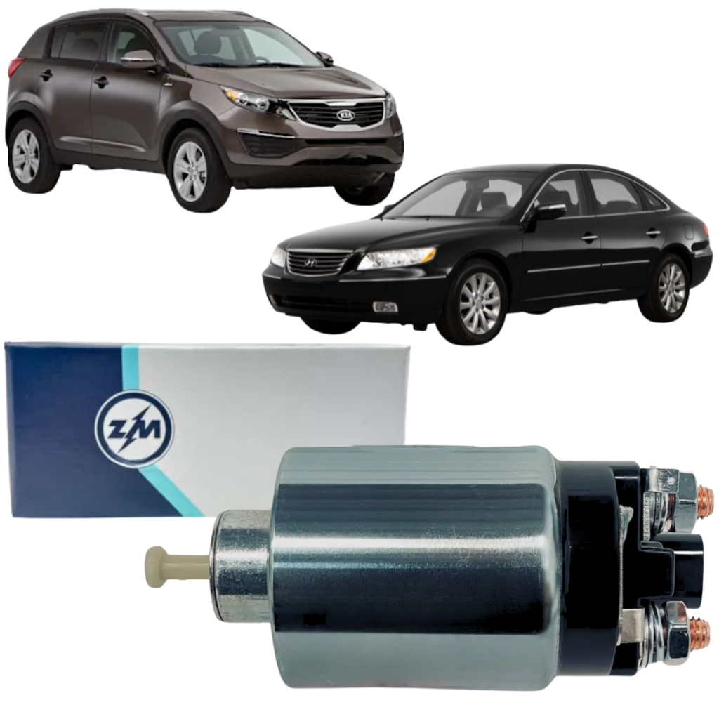 Automático de Partida Para Hyundai Azera VeraCruz Kia Sportage Sorento 2007/2011 12v Original ZM9860
