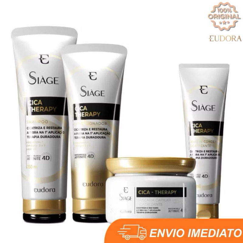 Combo Cica-Therapy Siàge Eudora (os 4 itens da foto)