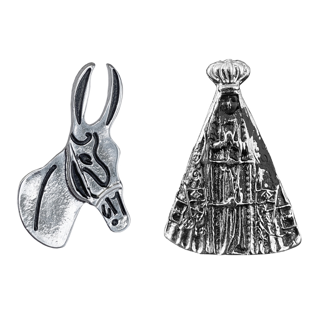 Passador De Lenço De Mula E Nossa Senhora Aparecida