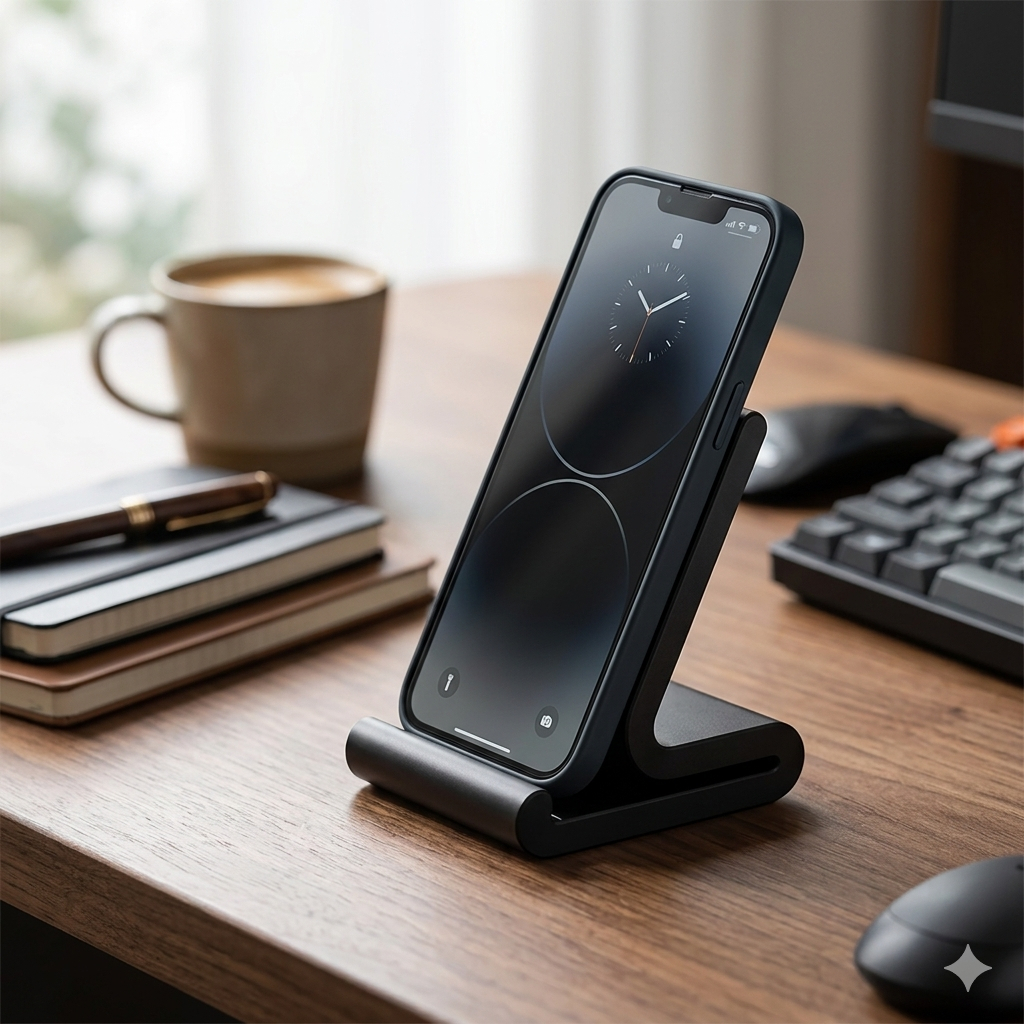 Suporte Celular De Mesa Universal Ergonômico – Base Antiderrapante