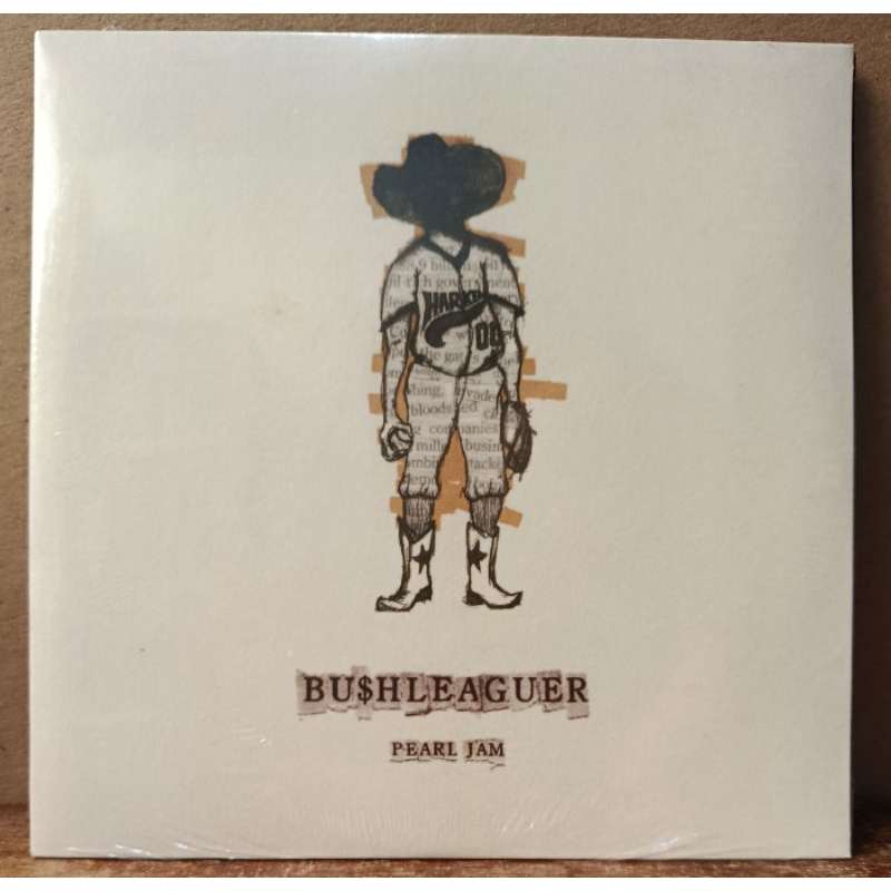 Single Pearl Jam – Bu$hleaguer - Compacto 7 Polegadas - importado Europa - Vinil - Novo Lacrado