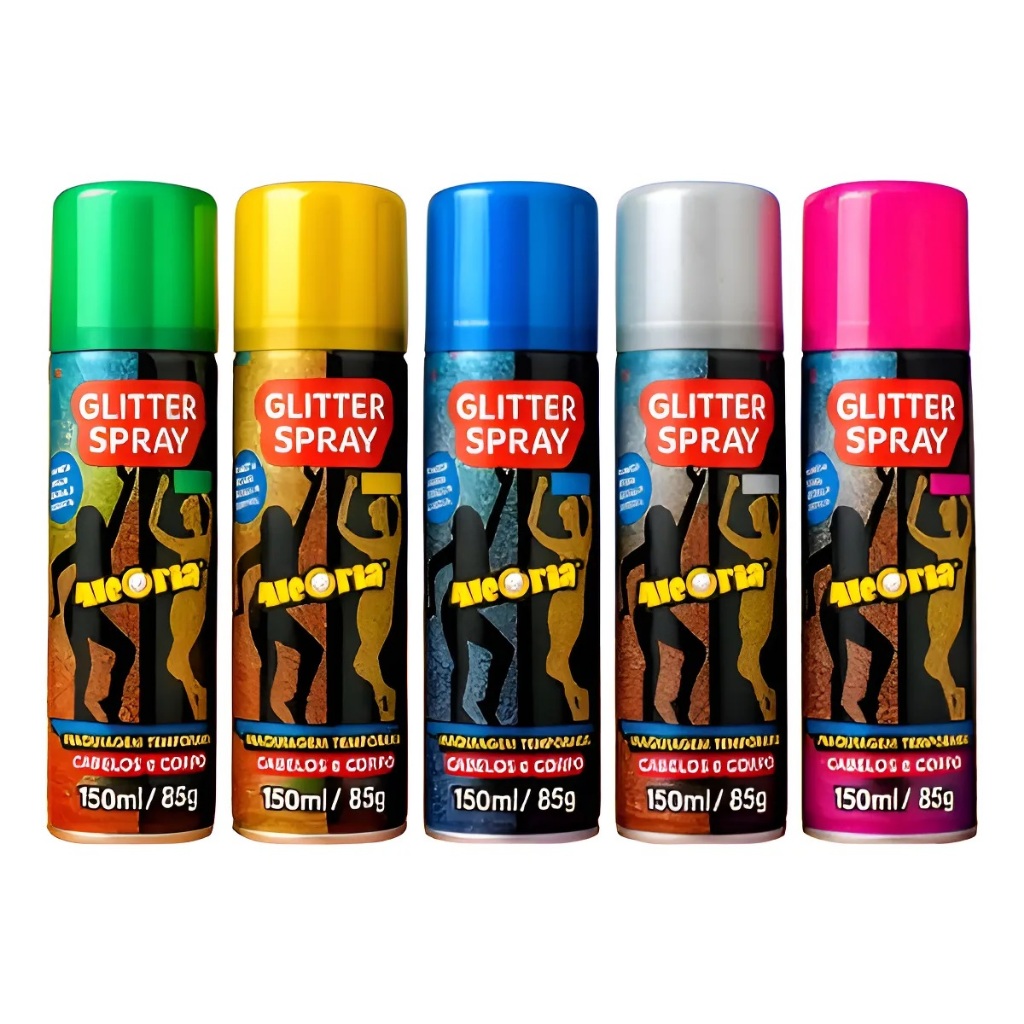 Glitter Spray Da Alegria 150 ml