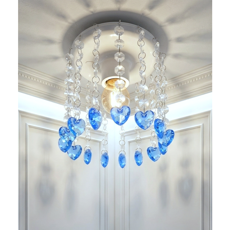 Lustre Plafoiner Coraçao - Ambientes diversos - Max Brilho