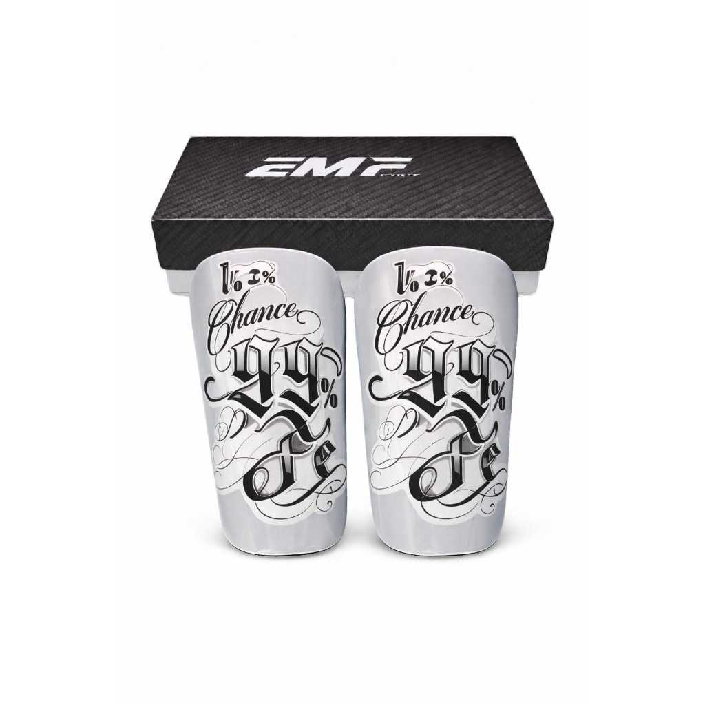 CANELEIRA PERSONALIZADA COM FUNDO CINZA SÓ NÓS TEMOS