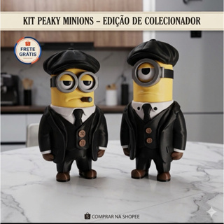 Minions dos Peaky Blinders 🎩 Versão Thomas Shelby | Enfeite de Mesa Gamer + Colecionável Exclusivo em Oferta na Shopee