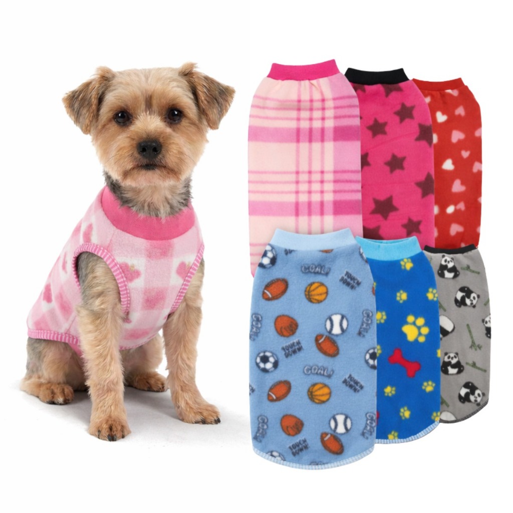 Kit 3 Roupinha Soft Inverno para Cachorros de Pequeno a Grande Porte Quentinha e Confortável