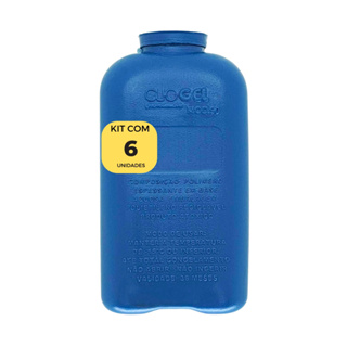 Gelo Artificial Reutilizável Rígido de 100ml 06 unidades 8,7 cm x 5,0 cm x 2,9 cm em Oferta na Shopee