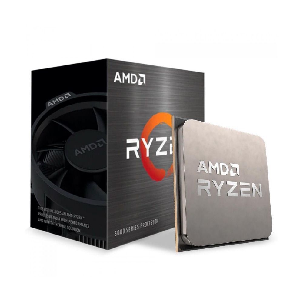 Processador AMD Ryzen 7 5700 8 Núcleos 16 Threads 4.6GHz Turbo AM4 20MB Cache com Cooler Alto Desempenho