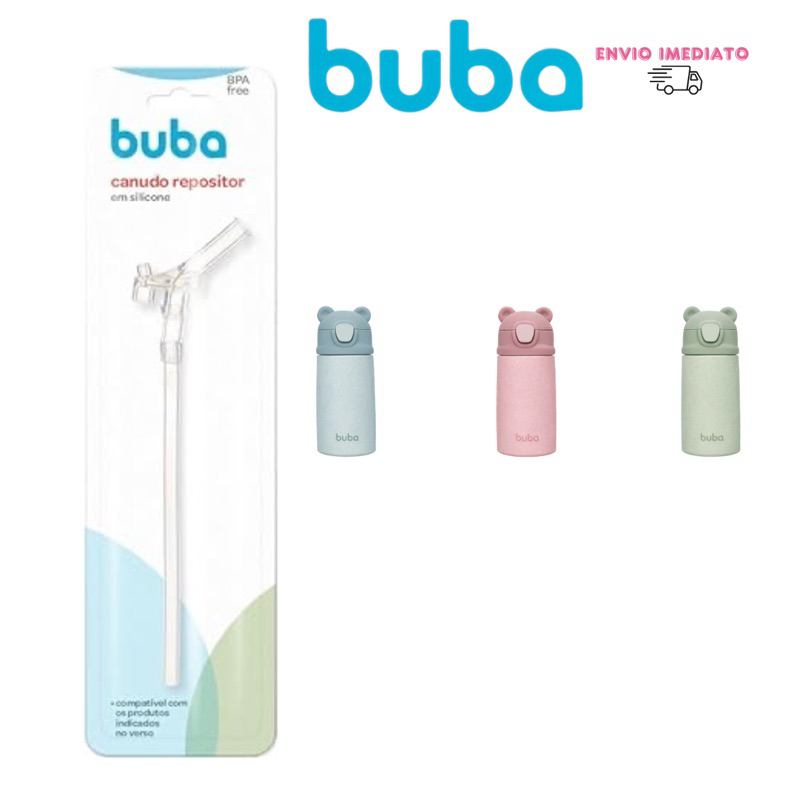 CANUDO REPOSITOR EM SILICONE PARA GARRAFA BUBA
