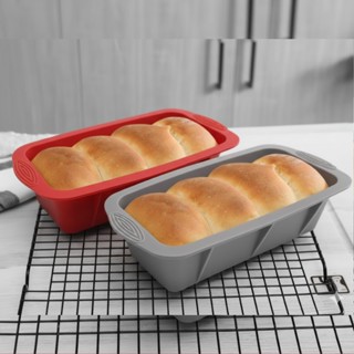Forma de silicone  Retangular 24x12cm Pão Bolo Gelo  Antiaderente para forno Micro-ondas e Freezer em Oferta na Shopee