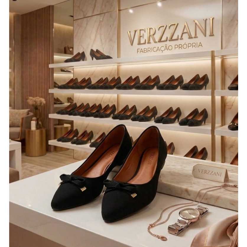 Sapatilha Feminina Nobuck Preto bico fino moda casual confortável sapato calçados rasteira NBP em Oferta na Shopee