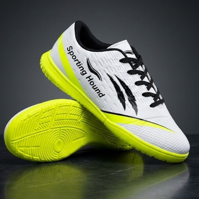 Chuteira Futsal Sporting Hound Masculina  Tênis de Salão Indoor Antiderrapante, Conforto e Desempenho Profissional
