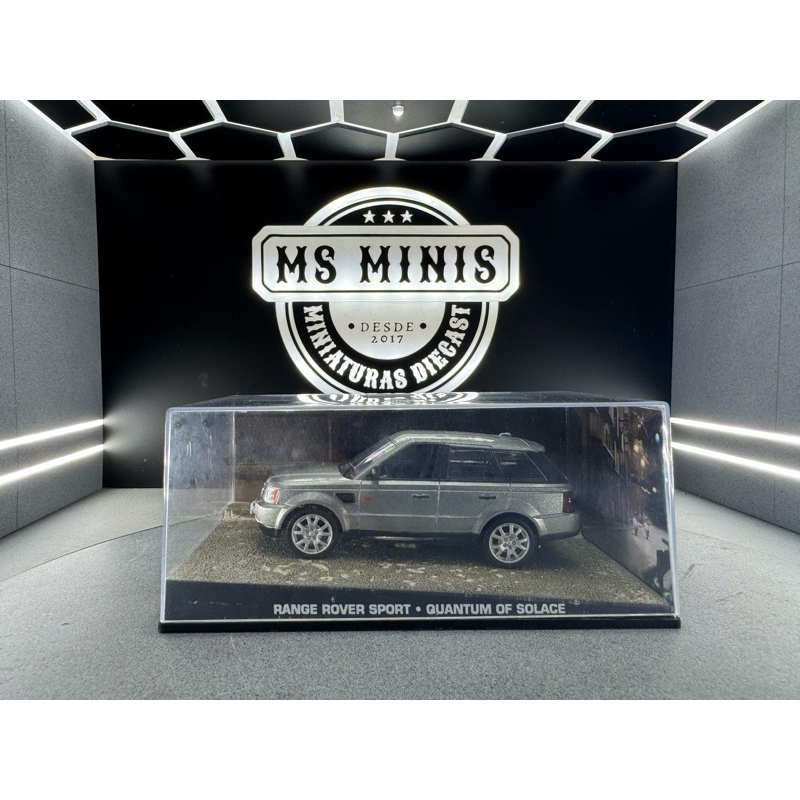 Miniatura Coleção 007 - Range Rover Sport - Quantum Of Solace 1/43