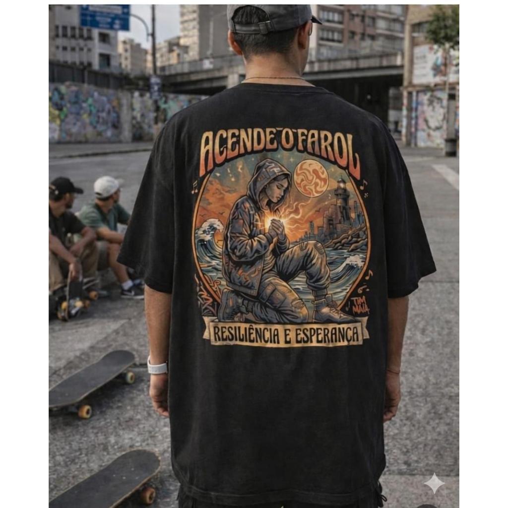 Camiseta Oversized Streetwear Masculina e Unisex ,Premium Conforto Moda Casua Camisetãol Confortáveis e Elegante