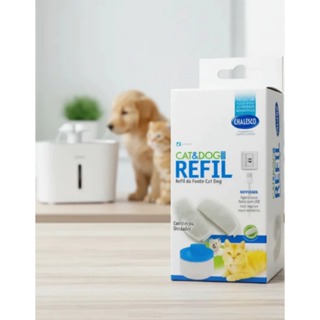 Refil Filtro De Fonte Para Animais Com 4 Unidades Chalesco em Oferta na Shopee