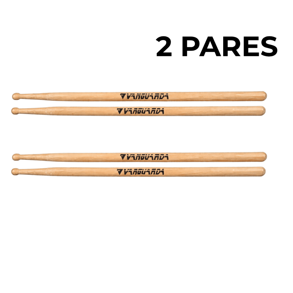 Baqueta 5A Vanguarda Marfim Percussão Spanking 2 Pares em Oferta na Shopee