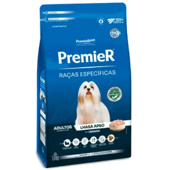 Ração PremieR Pet Raças Especificas Lhasa Apso Adultos 1kg