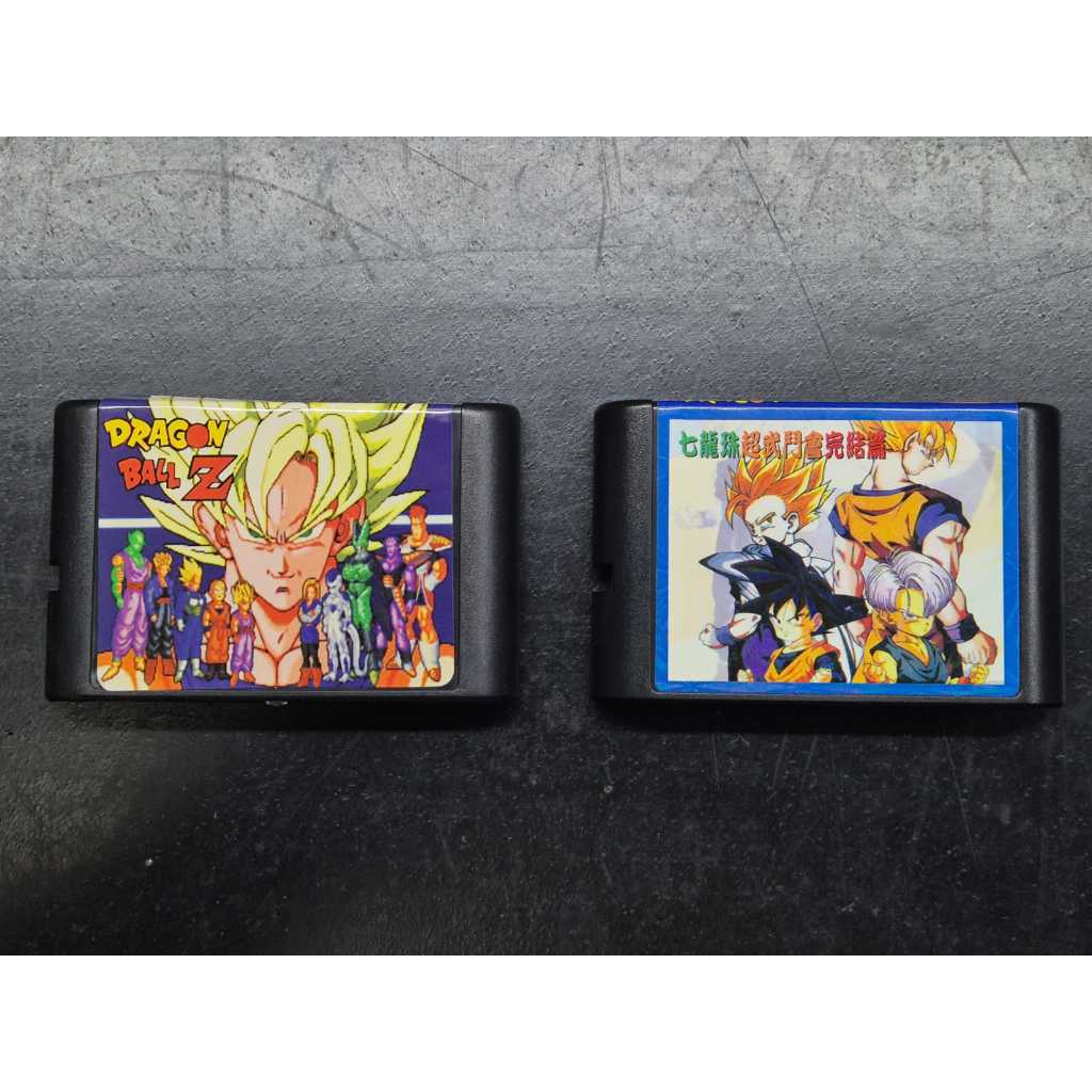 2 Jogos para Mega Drive - Dragon Ball Z Buyuu Retsuden e Dragon Ball Z Final Bout