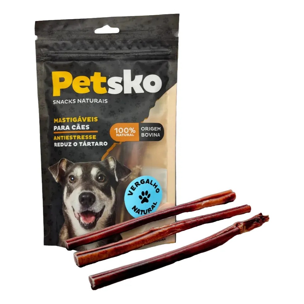 Petisco PetSko Capa Vergalho Natural 10 UND