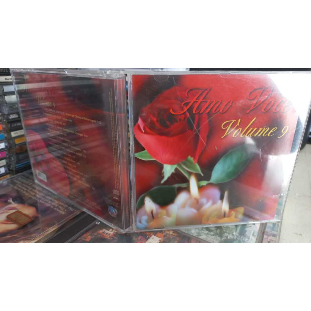 Cd Amo Você vol 9 - Gospel Louvor Evangélico - Eyshila Novo som Alex gonzaga Oficina G3 Fernanda Brum voices