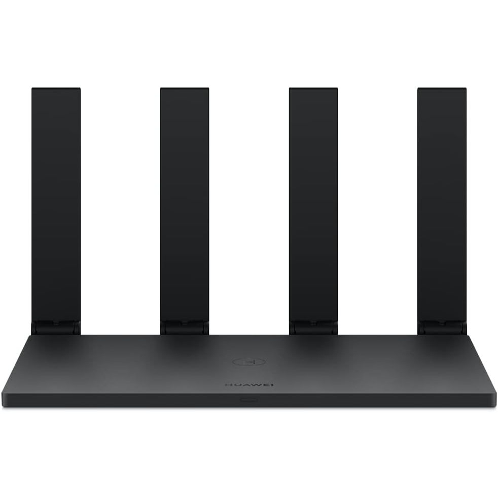 Roteador,HUAWEI AX2S,Wi-Fi 6,HarmonyOS Mesh+,4 Amplificadores,Diagnóstico Wi-Fi Mapa de Calor Preto