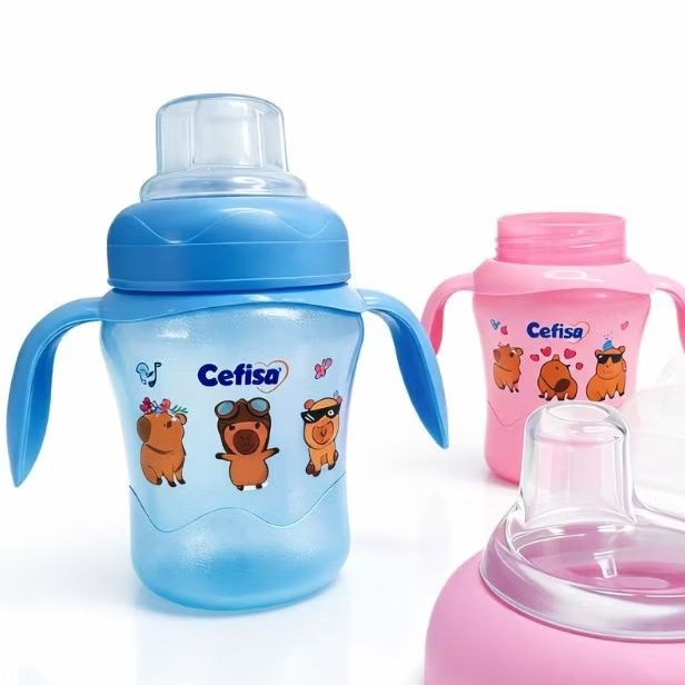 Copo de Transição Para bebê +6 meses Infantil com Bico de Silicone Antivazamento 240ml em Oferta na Shopee