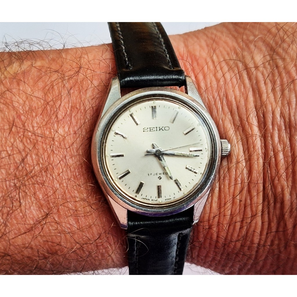 AN2785= ANTIGO RELOGIO SEIKO 6300 CX MEDIA FUNCIONANDO VER DETALHES EM DESCRIÇAO