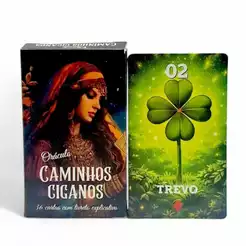 Oráculo Tarô Caminhos Ciganos para Iniciantes 36 Cartas