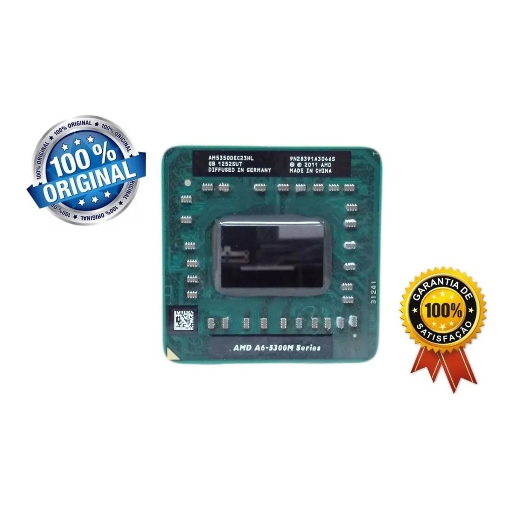 Processador Amd A-series A6-5350m 2.9ghz Fs1 - Am5350dec23hl