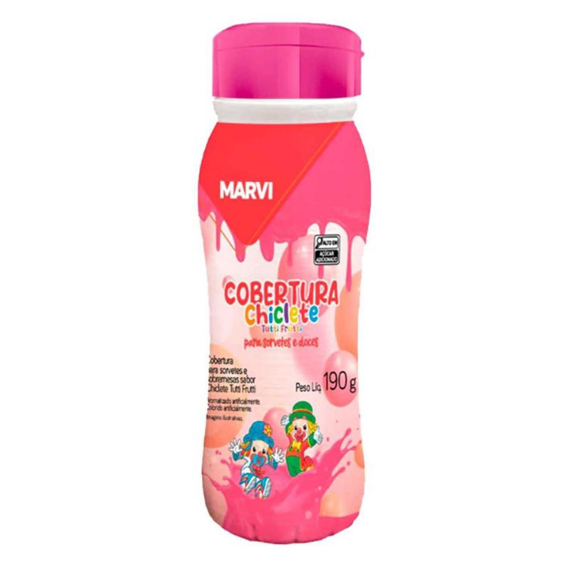 Calda para Sorvete Chiclete Marvi 190g