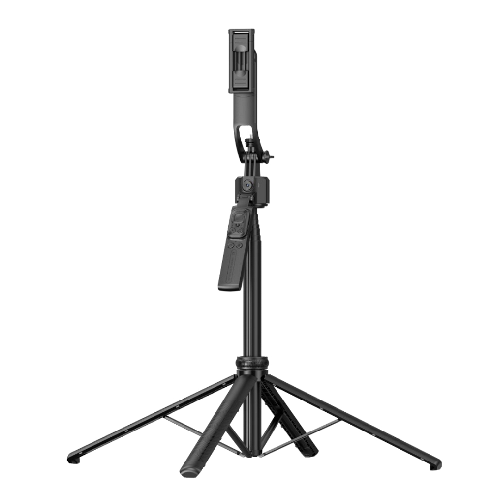 Estabilizador Gimbal Celular Tripé C/ Rastreamento Facial Rotativo Bluetooth Profissional