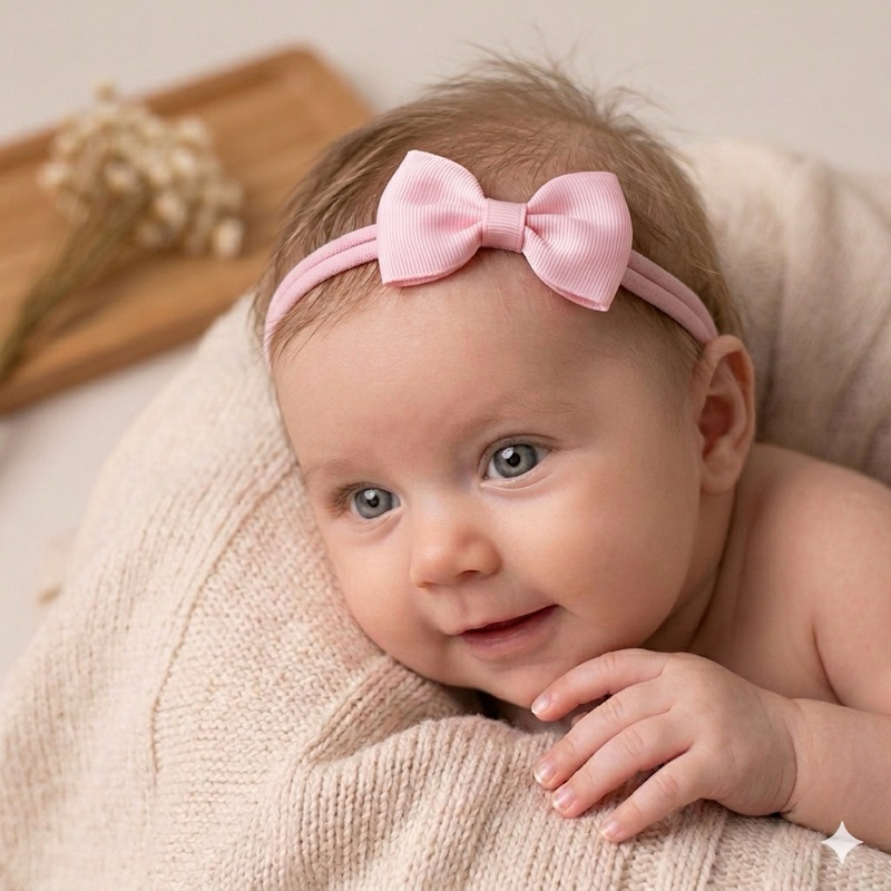 Kit 10 Lacinhos Slim Bebê Faixinha Meia de Seda - OFERTA ESPECIAL em Oferta na Shopee