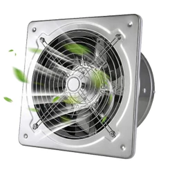 Exaustor Industrial Alta Pressão 35cm 1700m³/h – Motor 100% Cobre, Alta Vazão para Restaurante e Cozinha Yesop