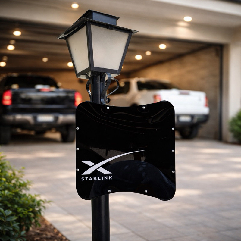 Case starlink mini pvc Exp imã 66 Ultra fixação Premium em Oferta na Shopee