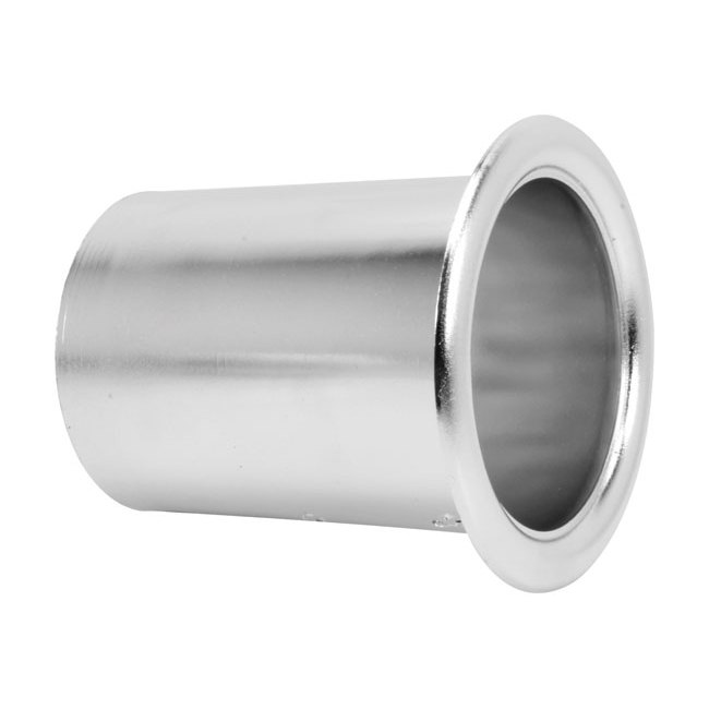 1x Aero-duto 3 Polegadas Para Caixa De Som 100mm Metalizado
