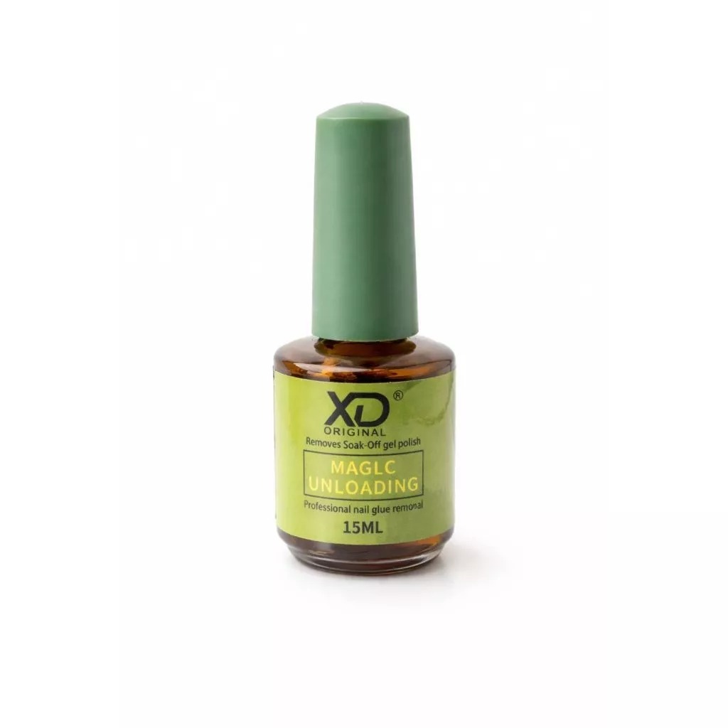 Removedor De Esmalte Em Gel XD Magic Remover 15ml Fácil e Rápido Manicure Gel Prático