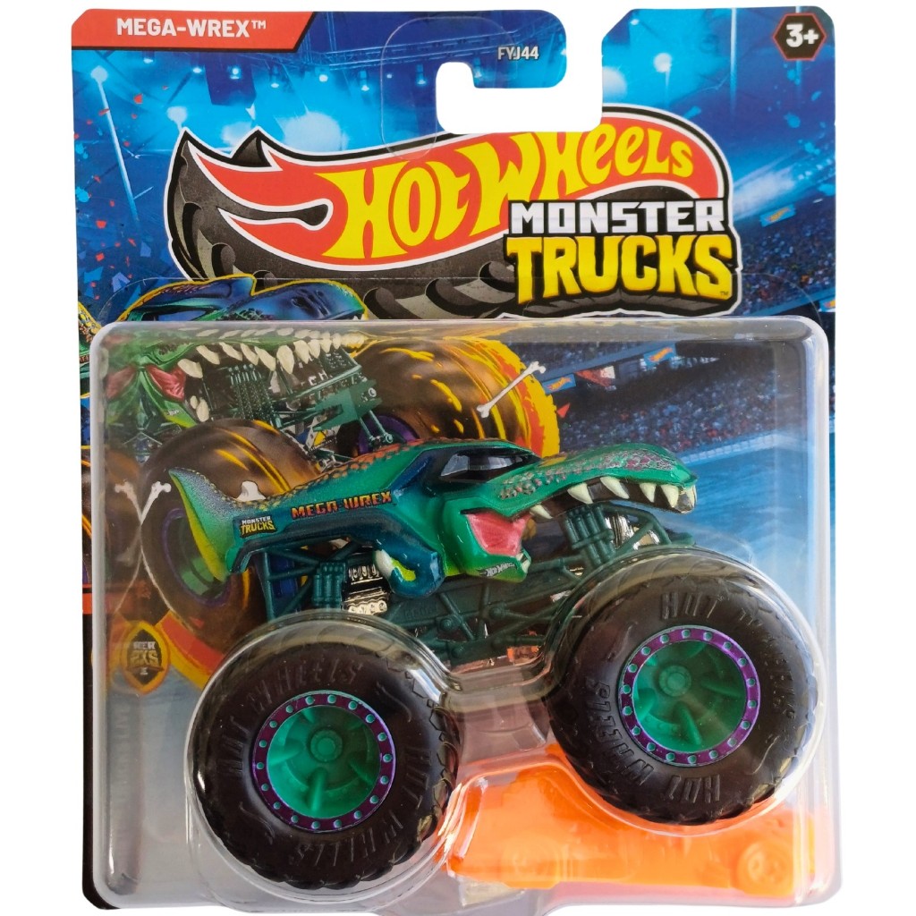 Monster Truck Hot Wheels Escala 1:64 Caminhão De Brinquedo 4+ Anos Em Metal - Mattel