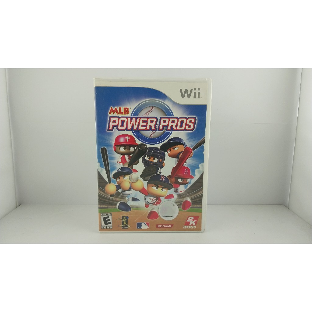 Jogo MLB Power Pros Nintendo Wii Mídia Física Semi Novo