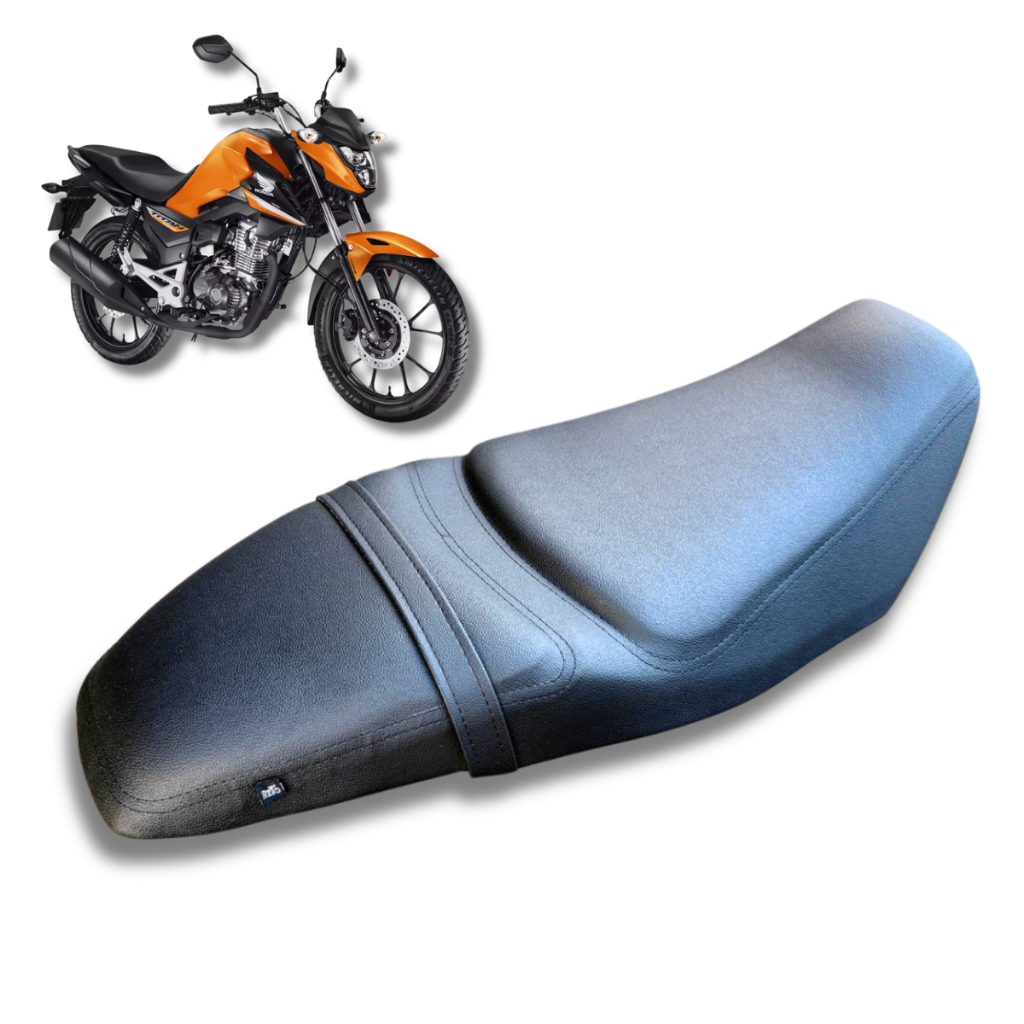 Capa Confort Almofada Banco Moto CG 160 2025 2026 2027 Espuma Hero Bancos