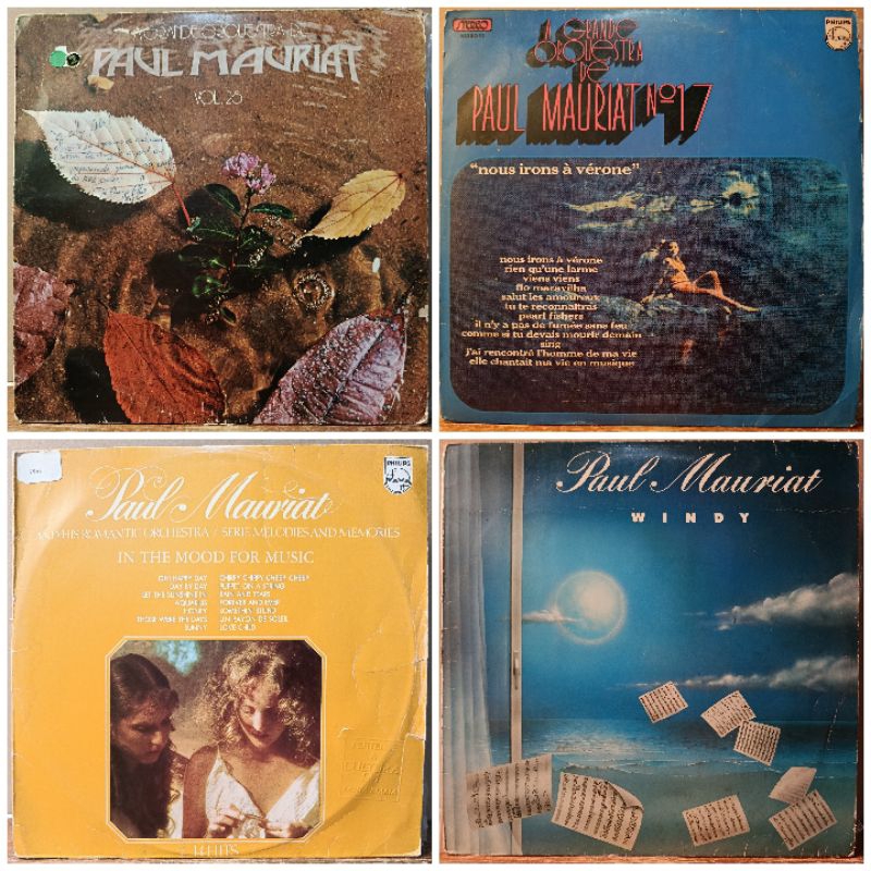 LP Lote com 4 discos do Paul Mauriat 03 (018)