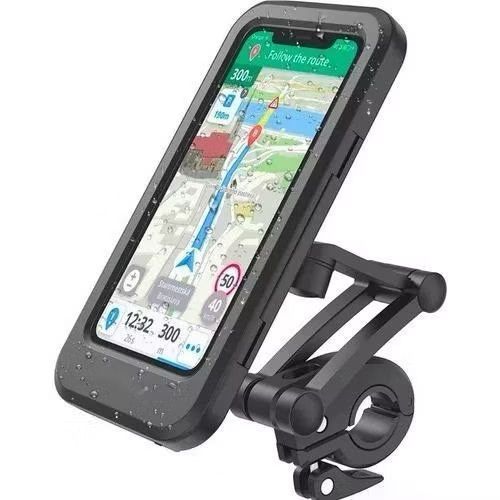 H'Maston  MT6.7 Suporte Porta Celular Moto Bike Á Prova Dágua 360° Articulado 6.7 POLEGADAS