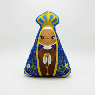 Naninha Nossa Senhora Aparecida Brinquedo Católico Infantil Macia e Antialérgica